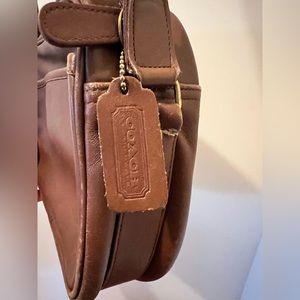 Coach brown crossbody purse